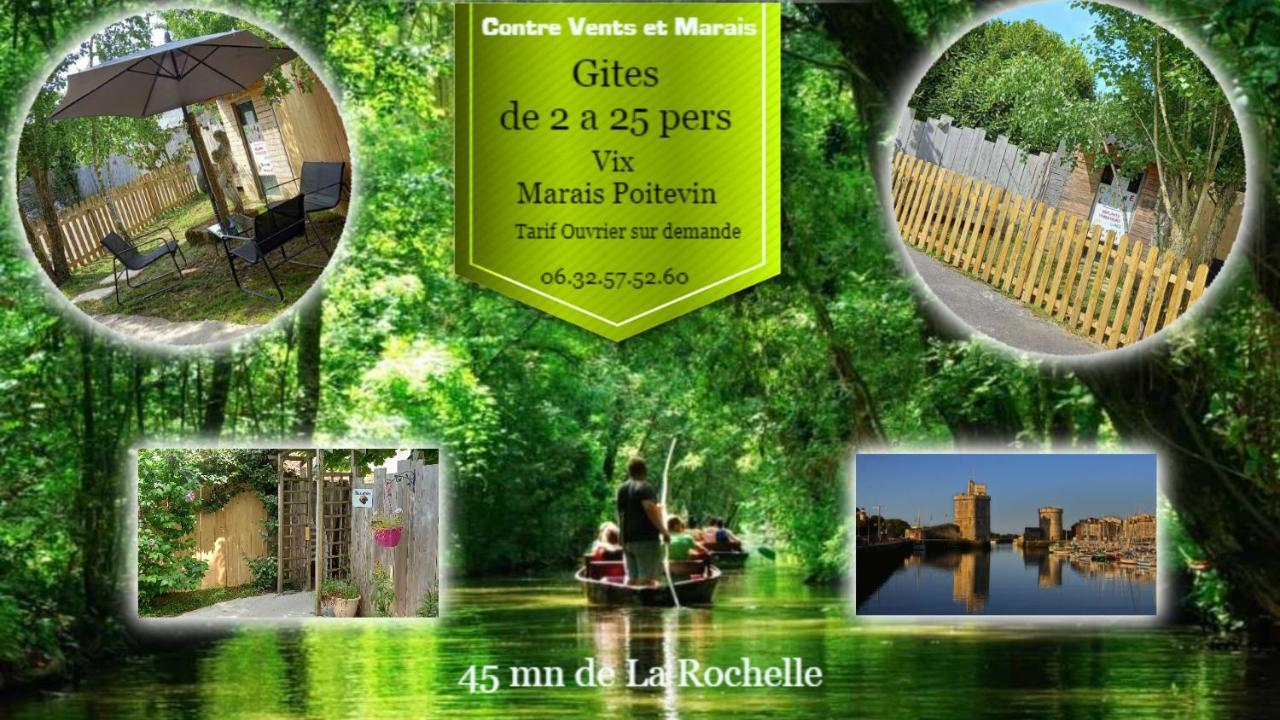 Villa Contre Vents Et Marais Vix  Exterior foto